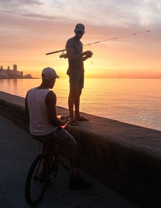 Atardecer en el Malecón