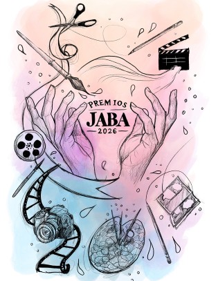 Cartel JABA: fiesta de color en las manos