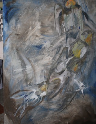 Al cuello de una hulde glondrina